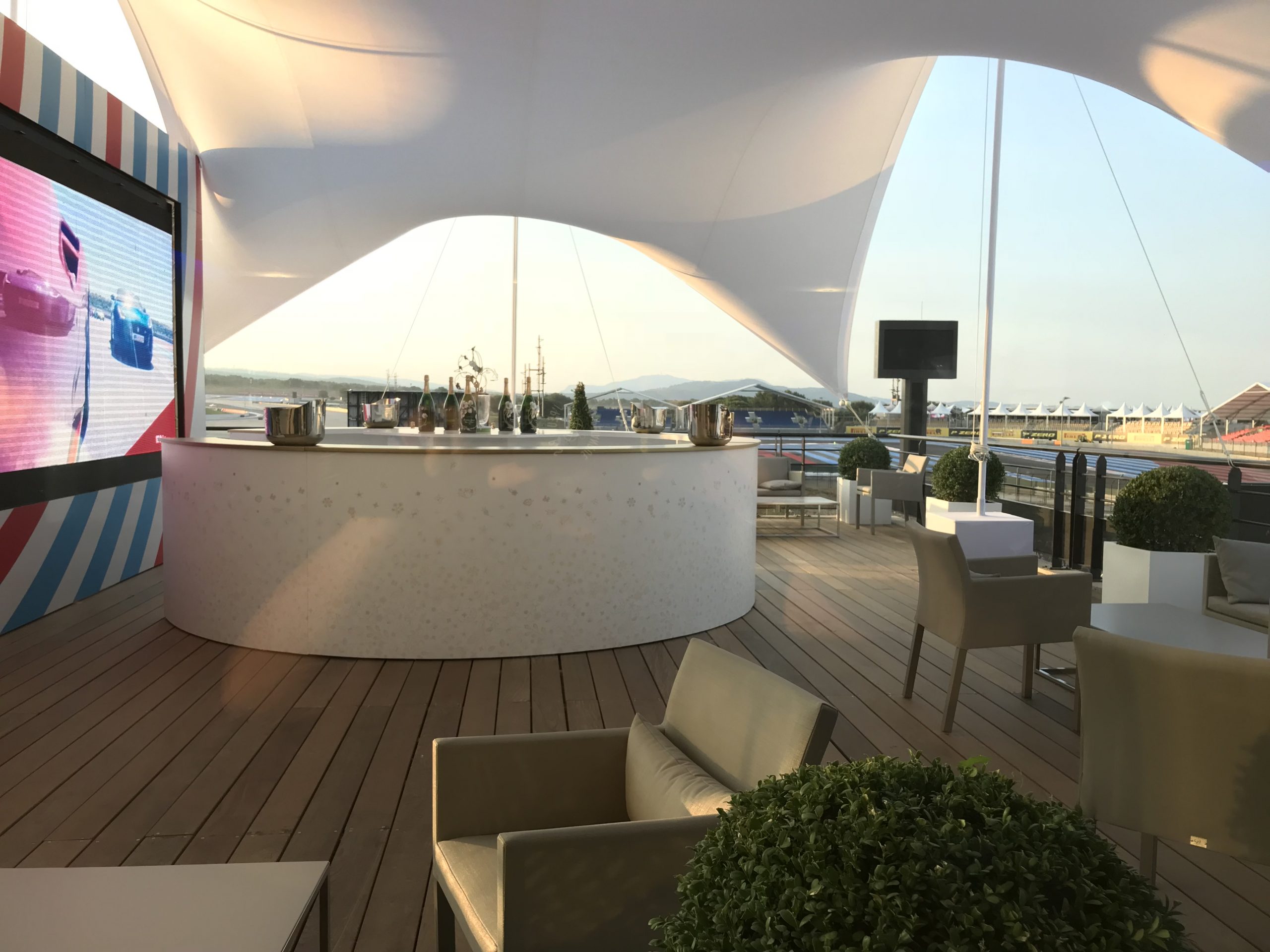 terrasse privatisation Grand prix Formule 1