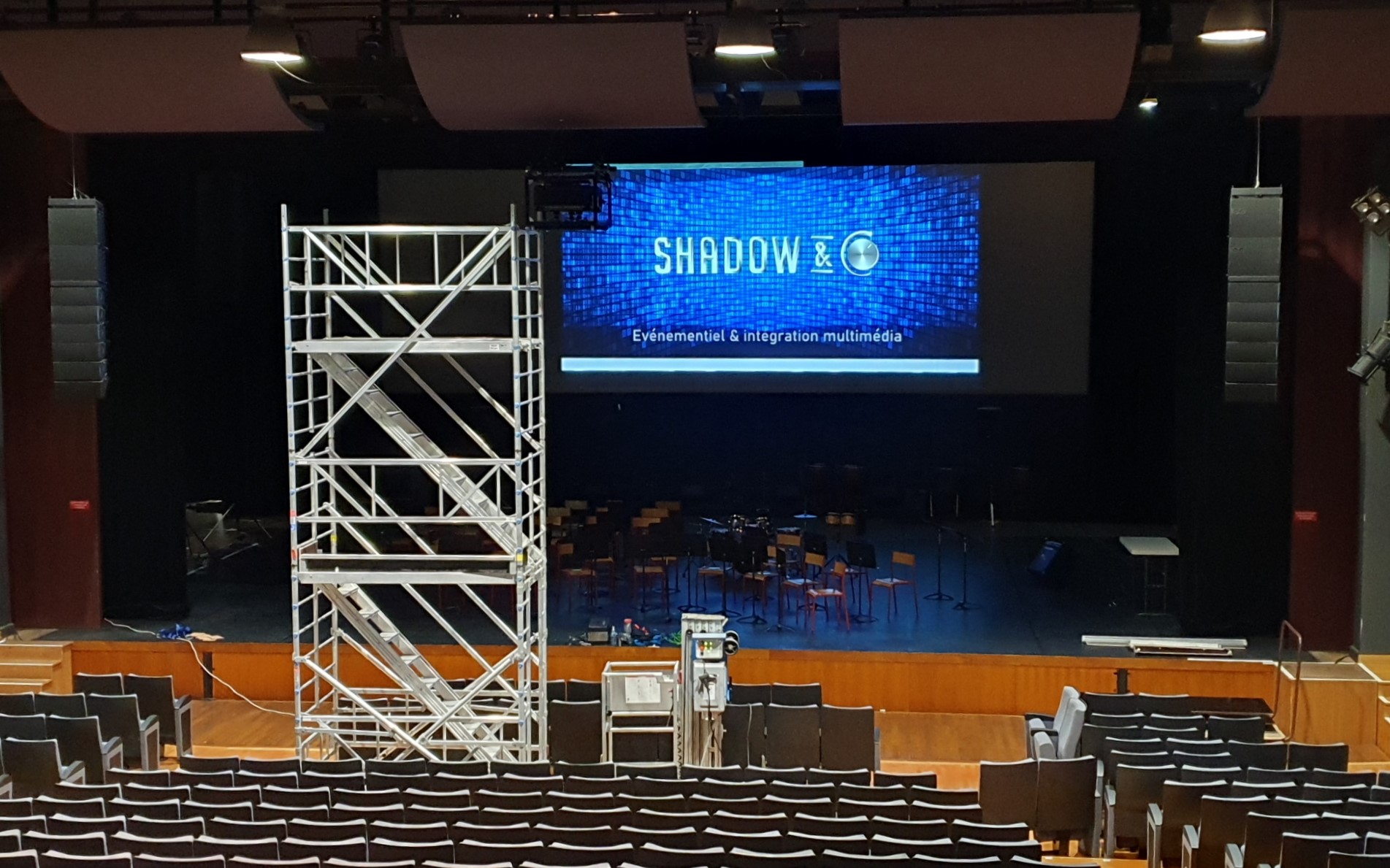 installation systeme audiovisuelle